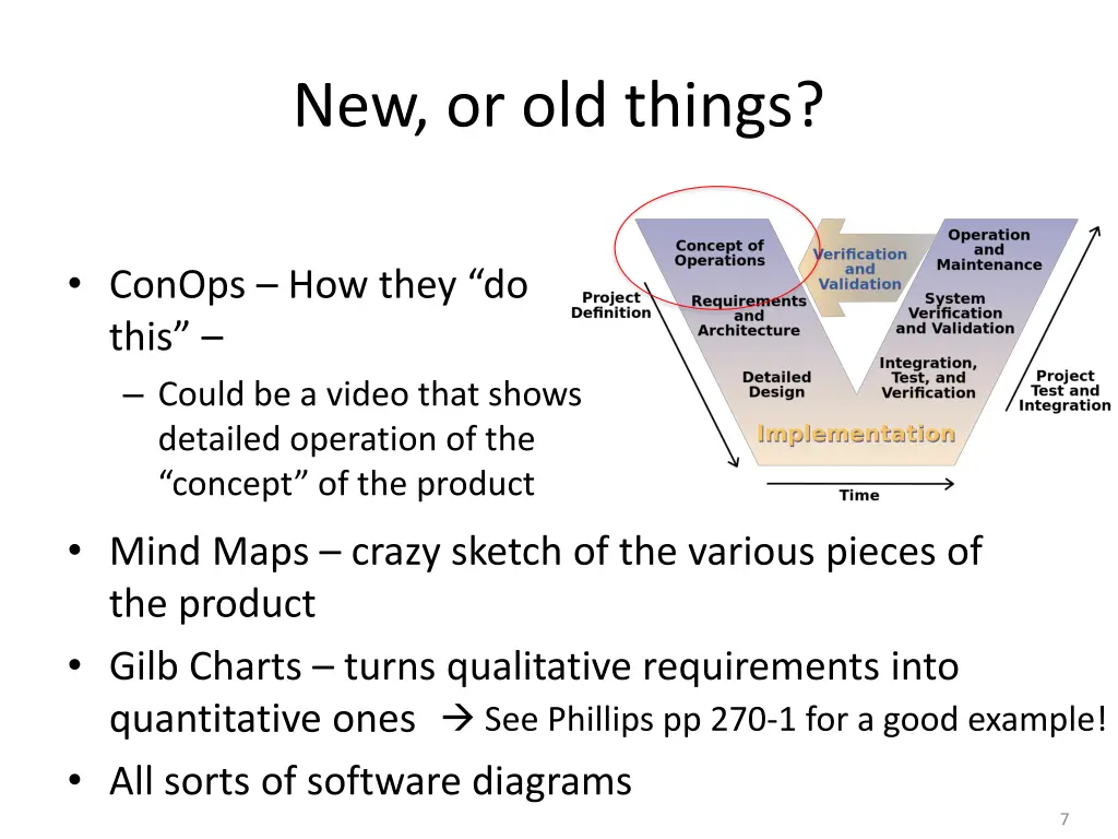 new or old things