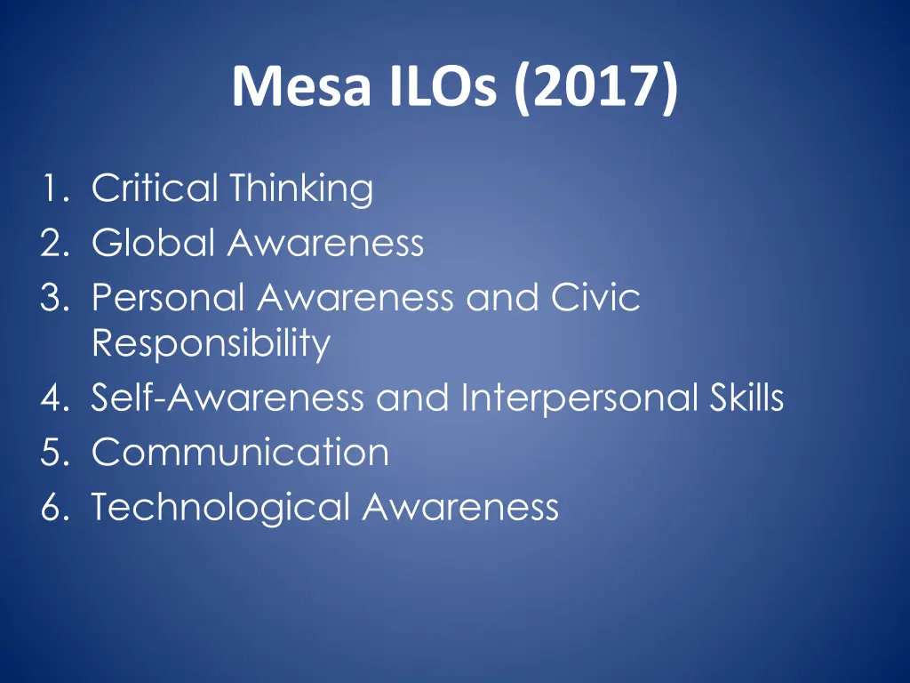mesa ilos 2017