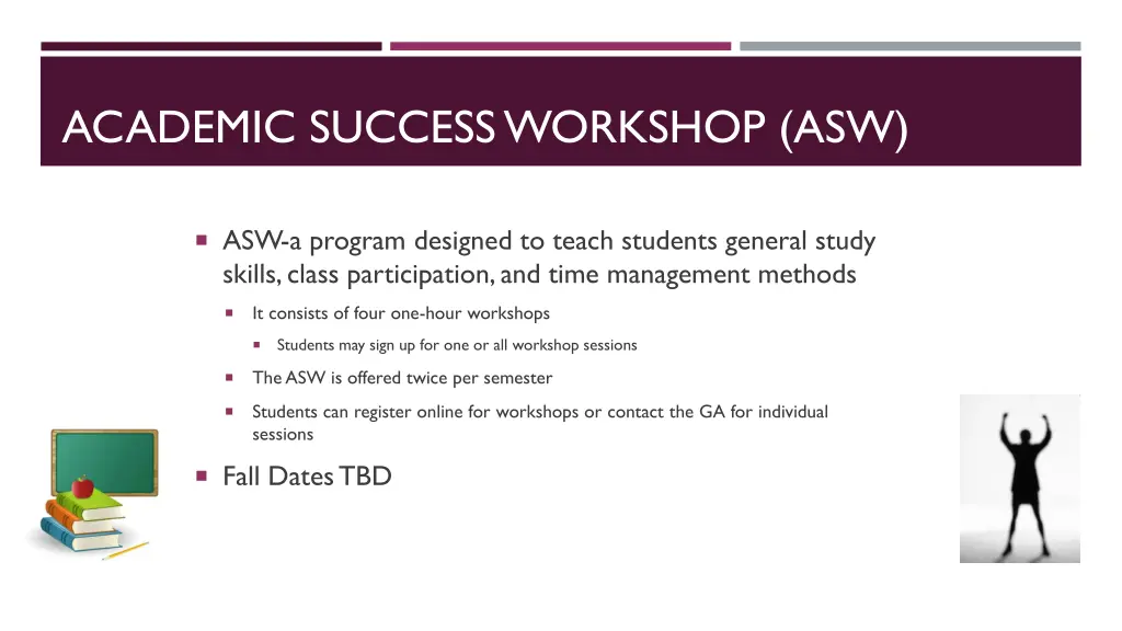academic success workshop asw