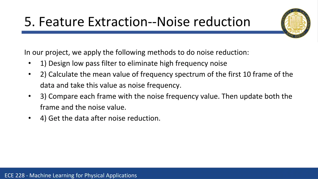5 feature extraction noise reduction 1