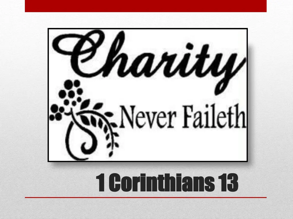 1 corinthians 1 corinthians 13 1