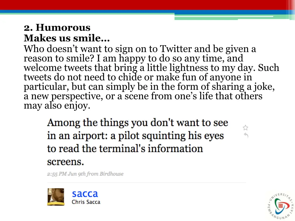 2 humorous makes us smile who doesn t want