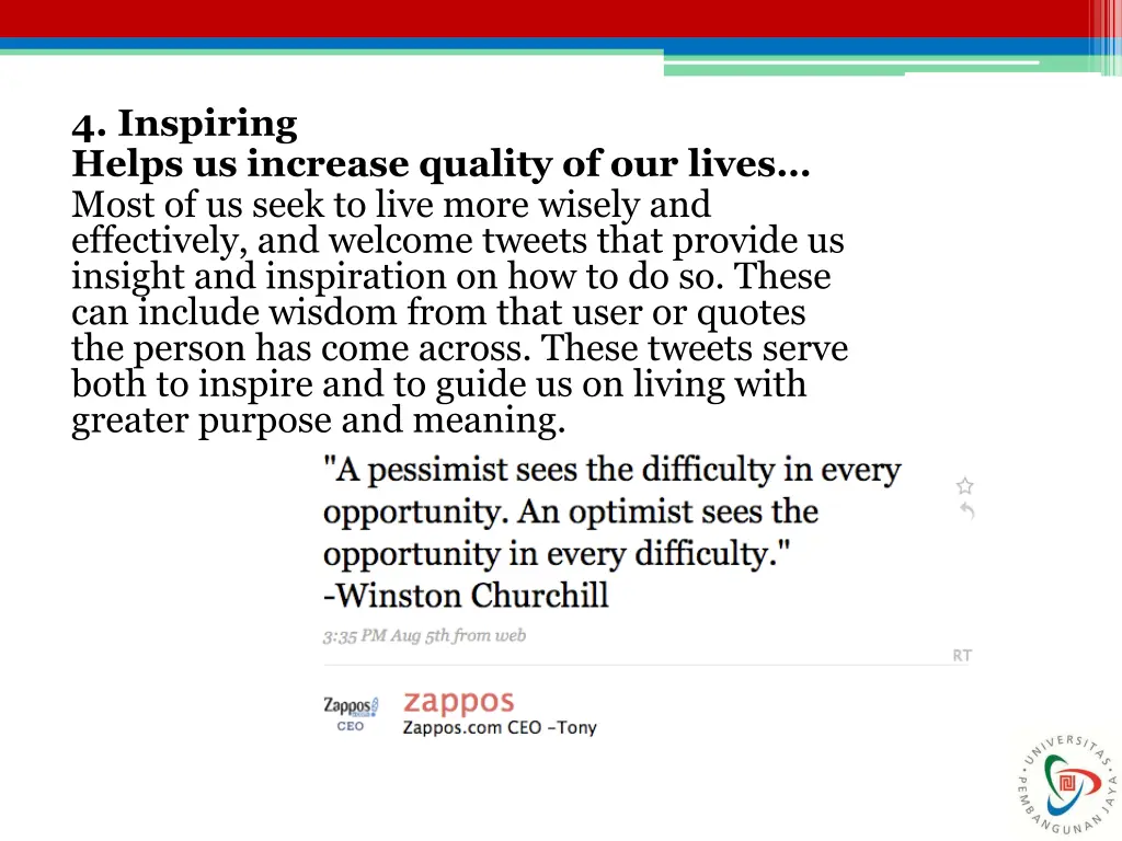4 inspiring helps us increase quality