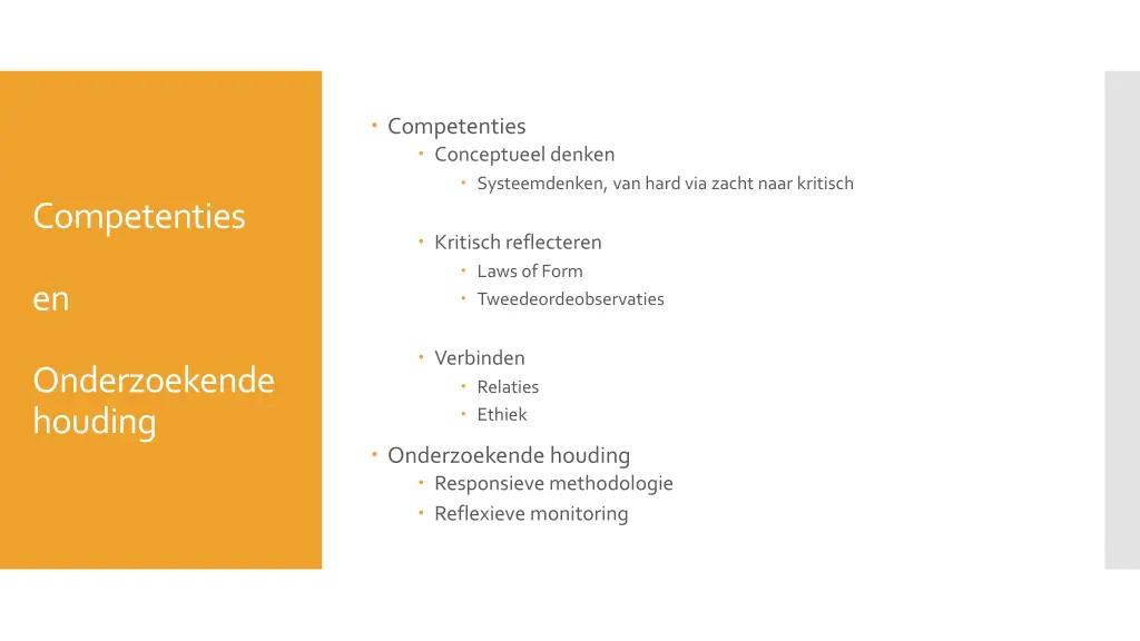 competenties conceptueel denken systeemdenken