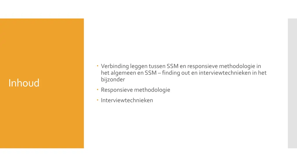 verbinding leggen tussen ssm en responsieve