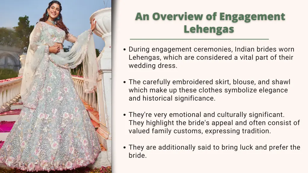 during engagement ceremonies indian brides worn