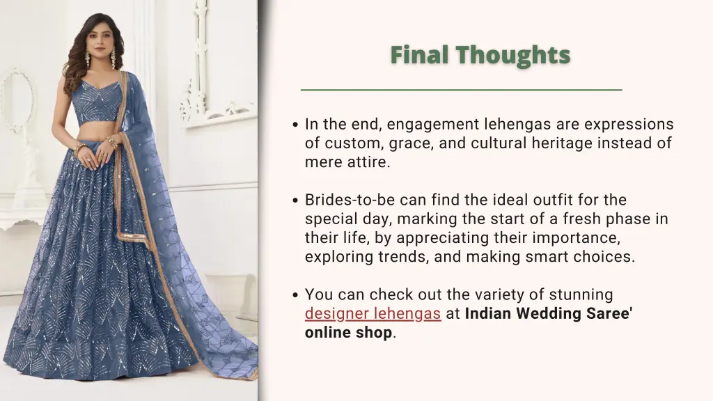 in the end engagement lehengas are expressions