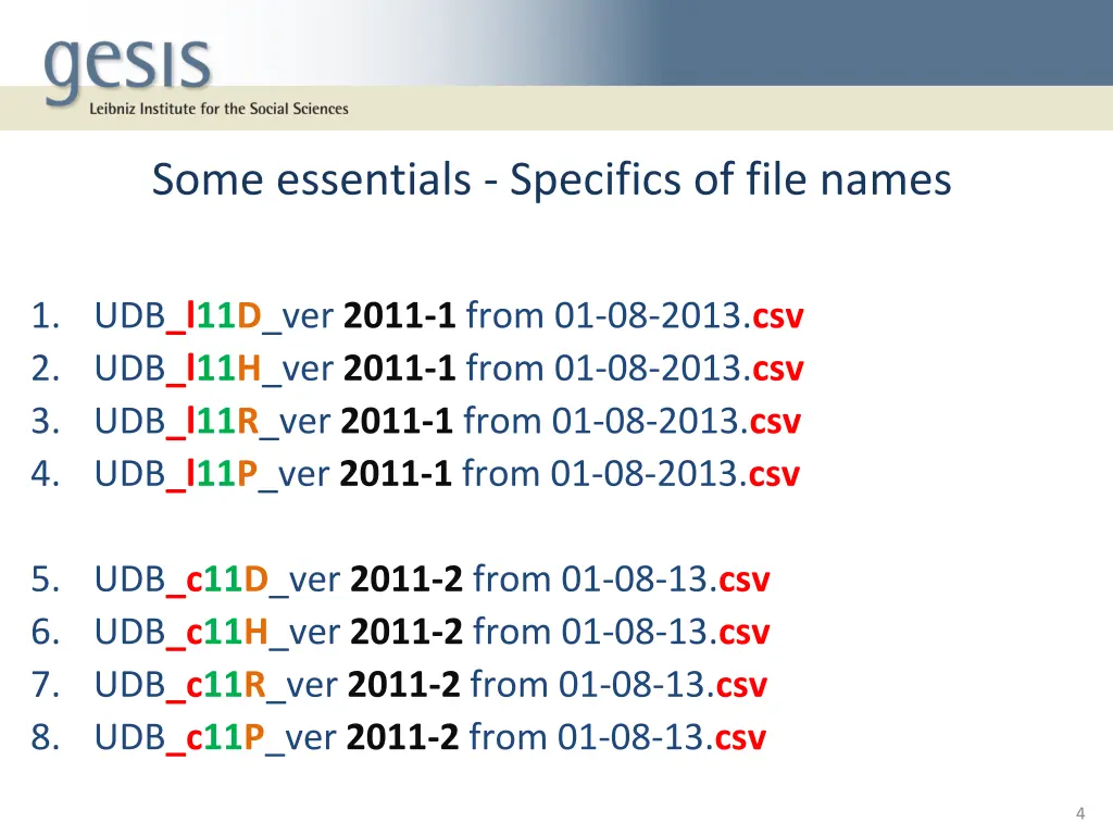 some essentials specifics of file names 1