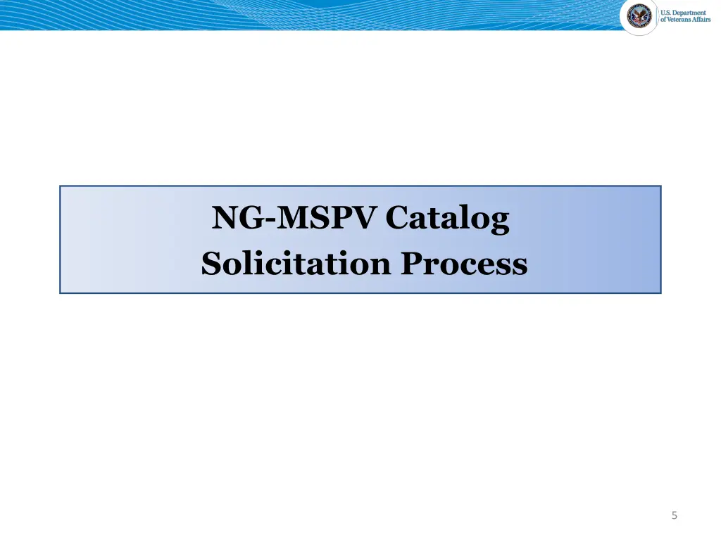 ng mspv catalog solicitation process