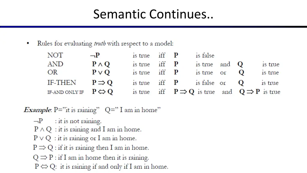 semantic continues