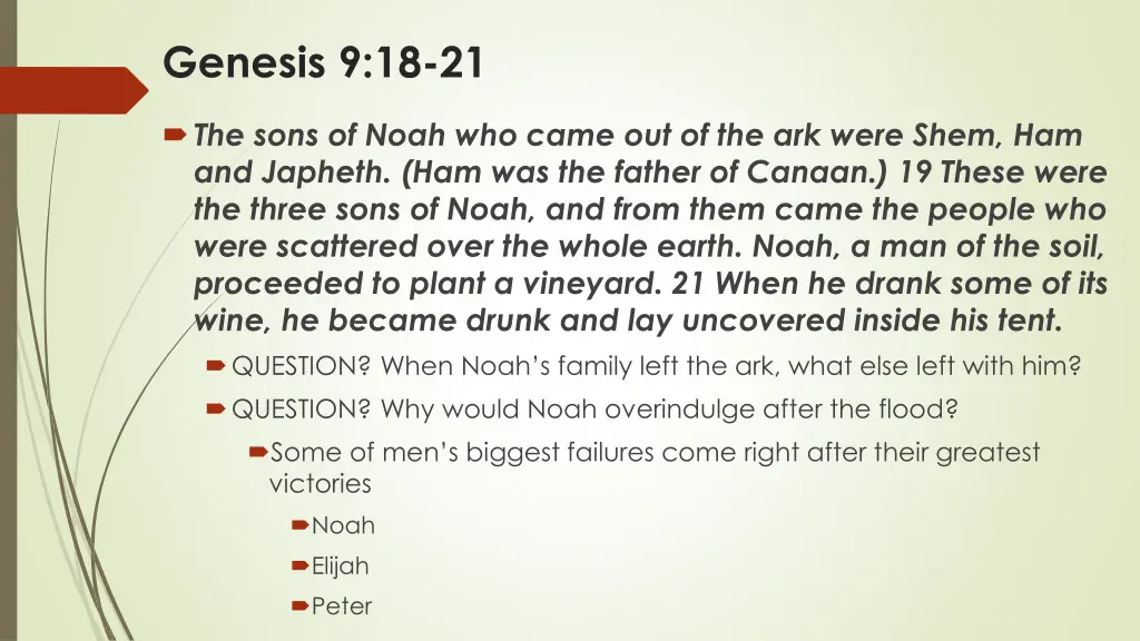 genesis 9 18 21