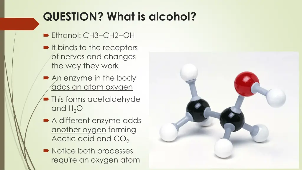 question what is alcohol