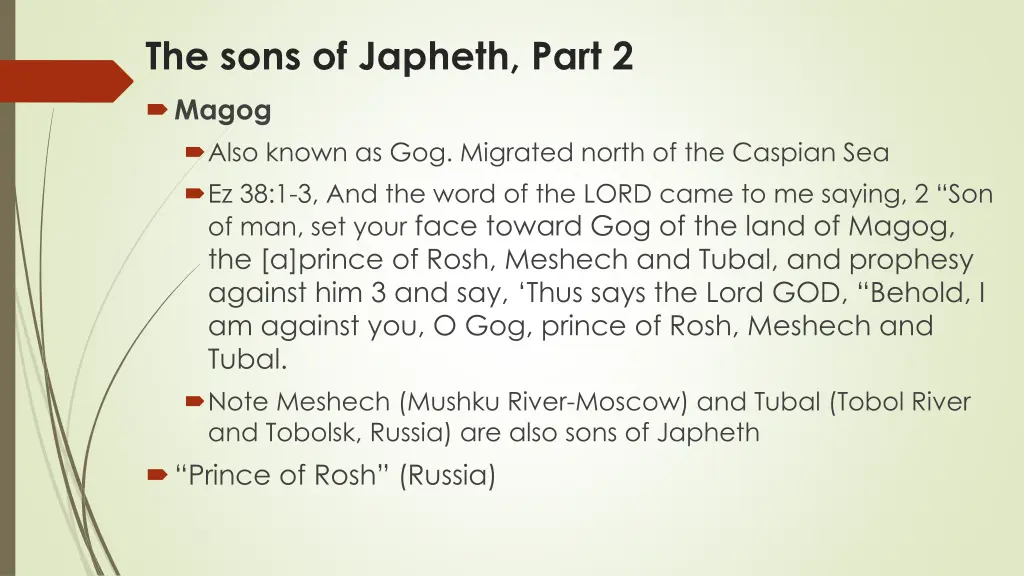 the sons of japheth part 2 magog also known
