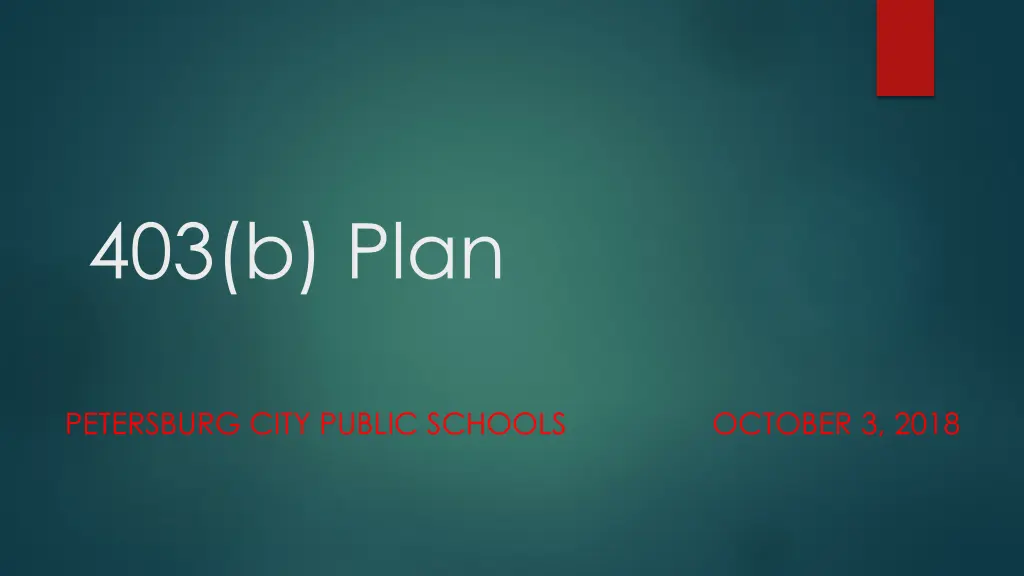403 b plan