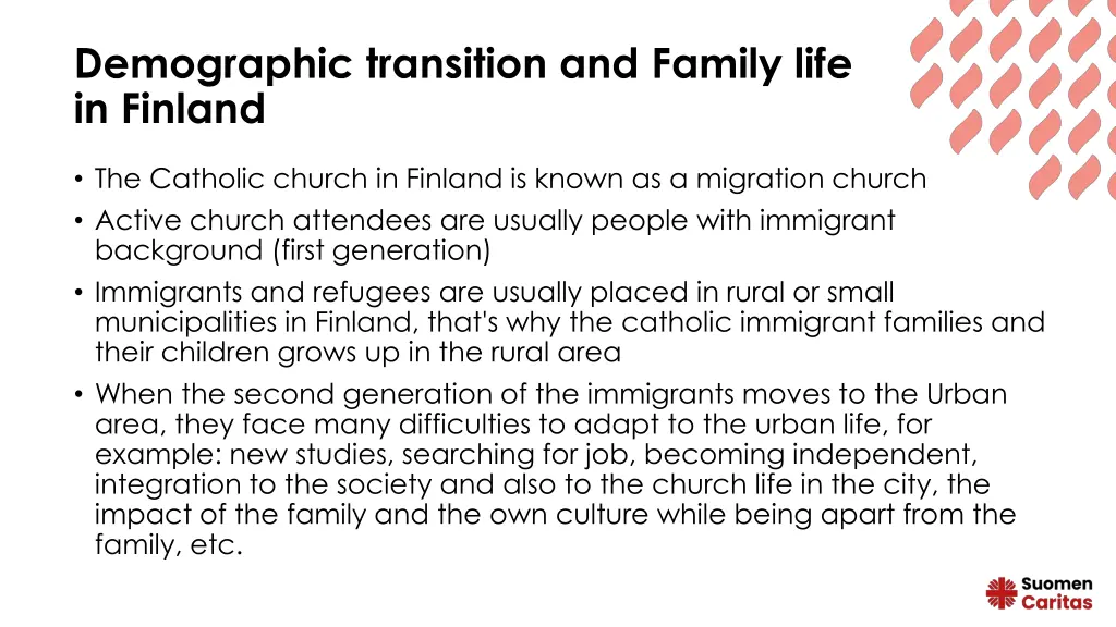 demographic transition and family life in finland