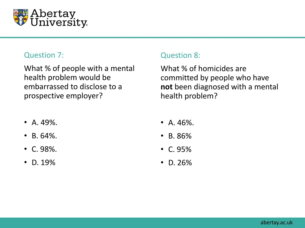 question 7