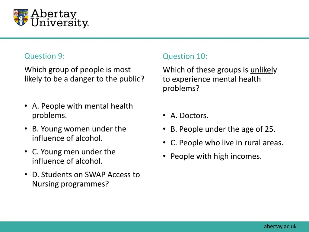 question 9