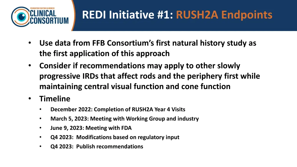 redi initiative 1 rush2a endpoints