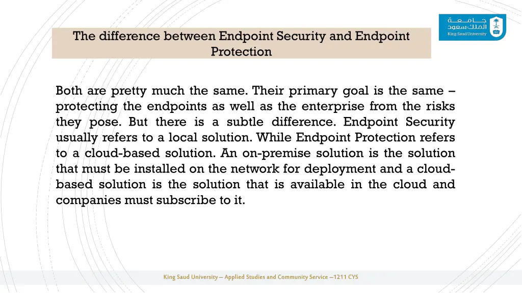 the difference between endpoint security 2