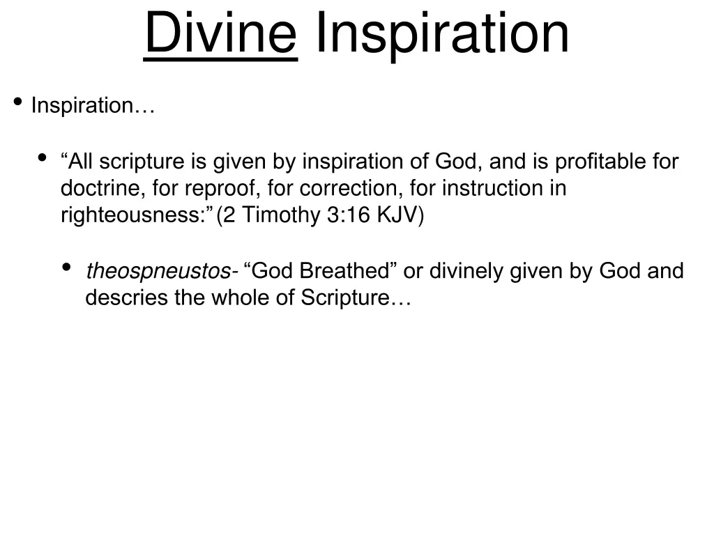 divine inspiration 1