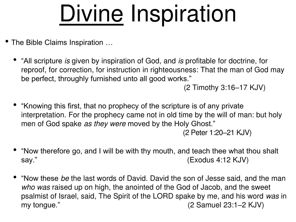 divine inspiration 2