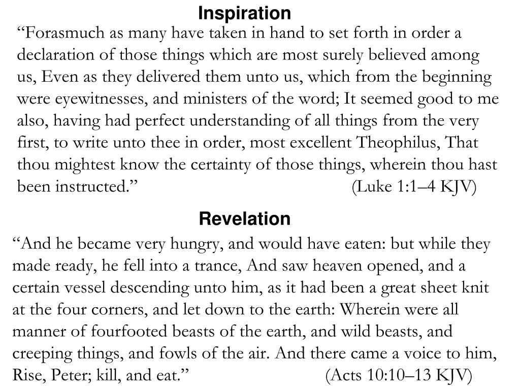 inspiration