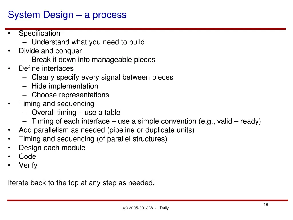system design a process