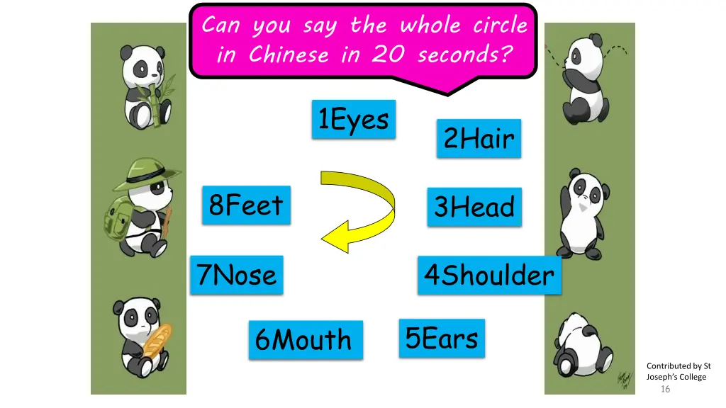 can you say the whole circle in chinese