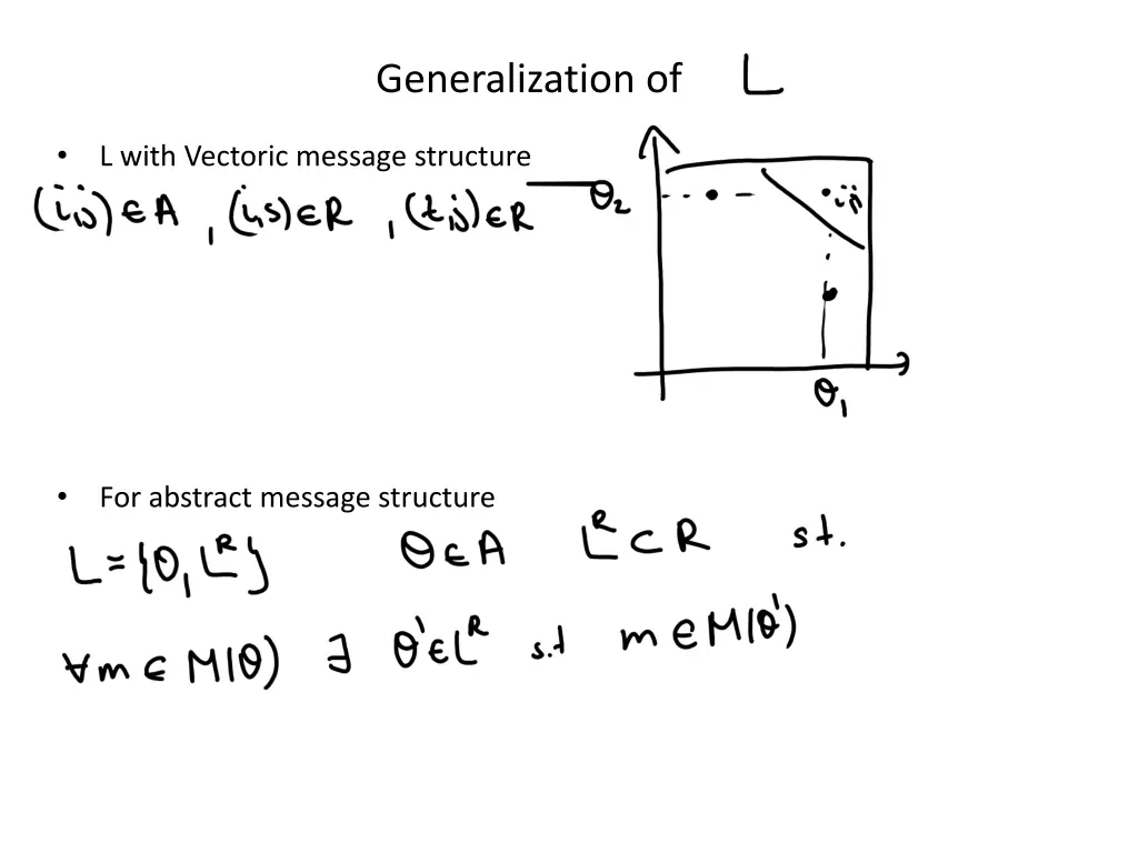 generalization of