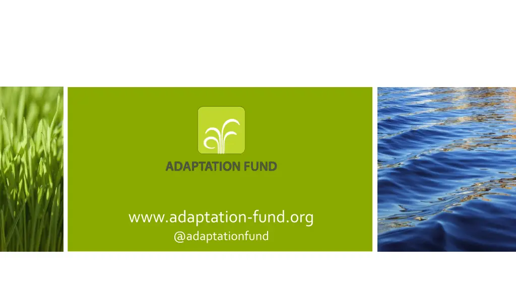 www adaptation fund org @adaptationfund