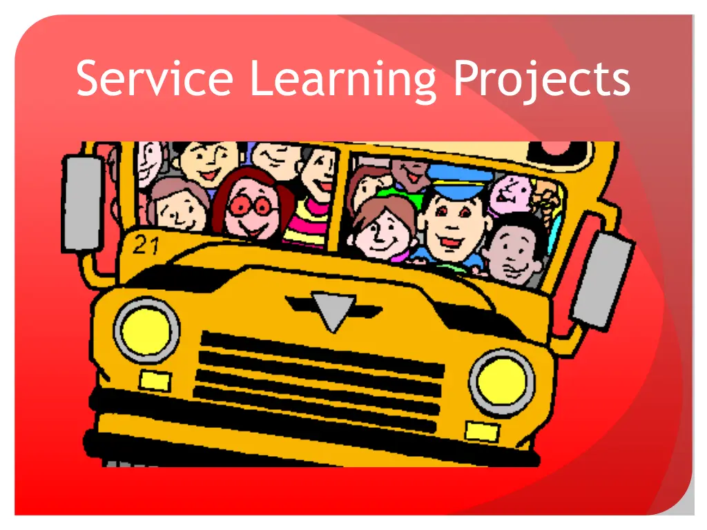 service learning projects
