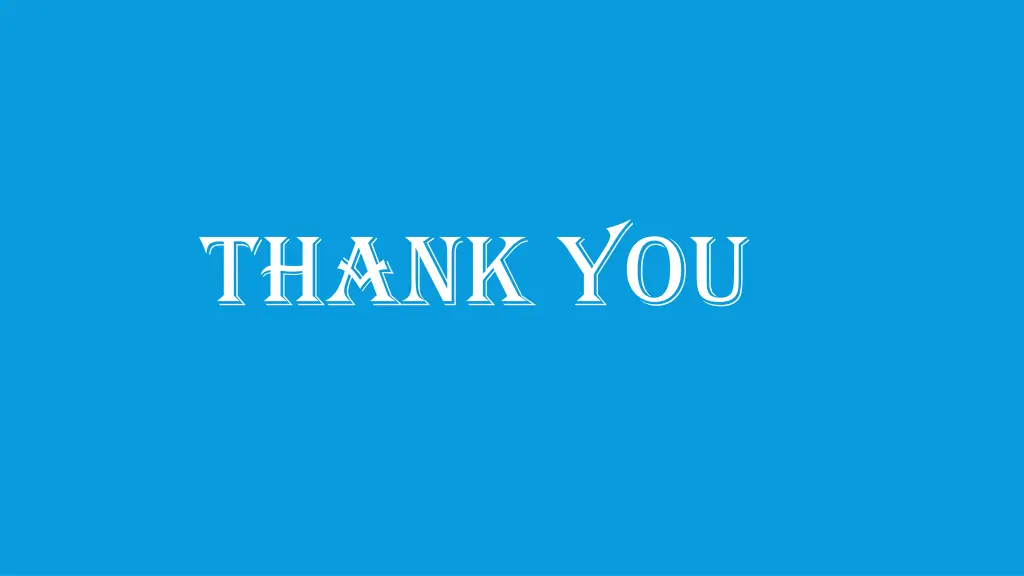 thank you