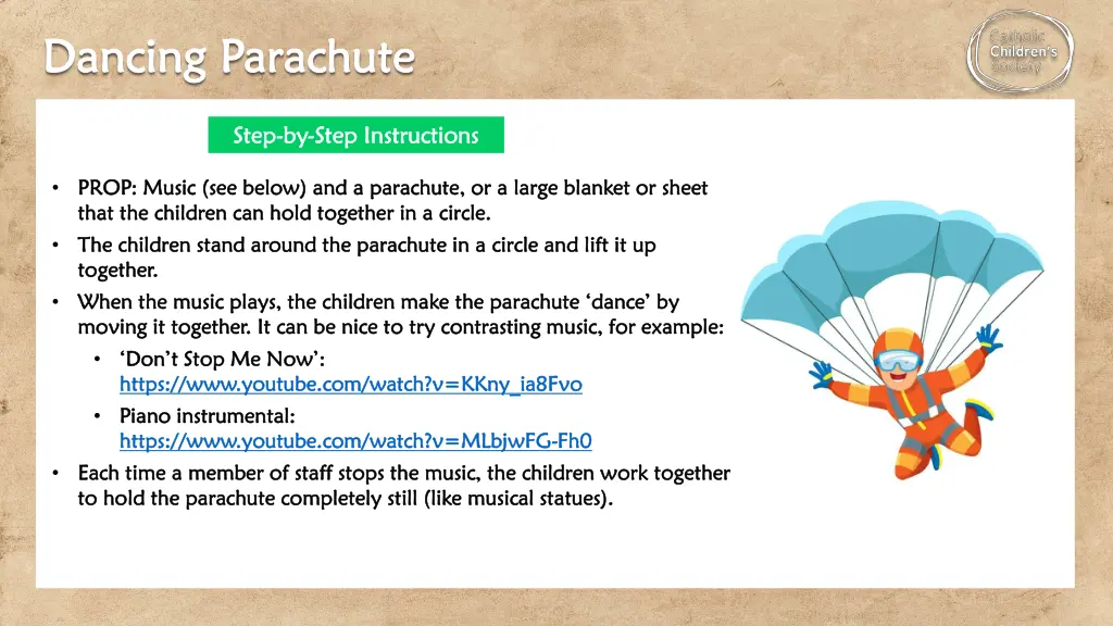 dancing parachute dancing parachute