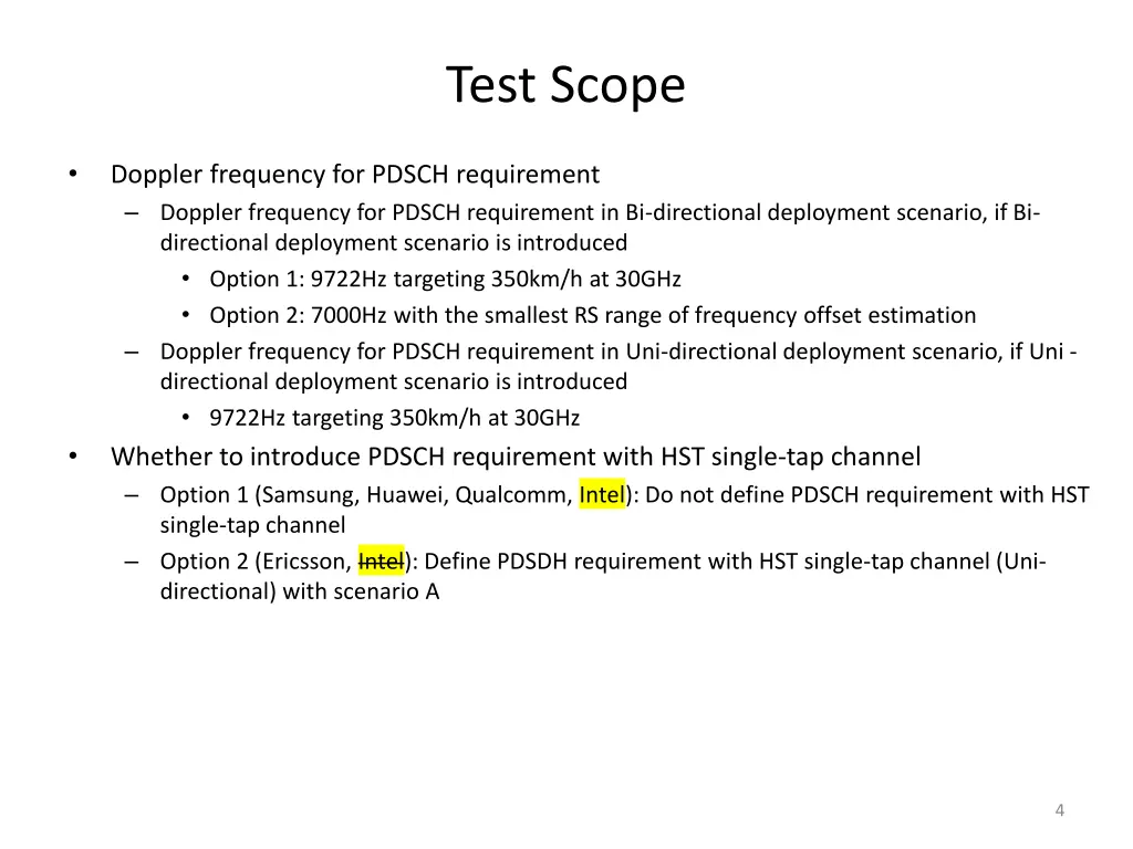 test scope