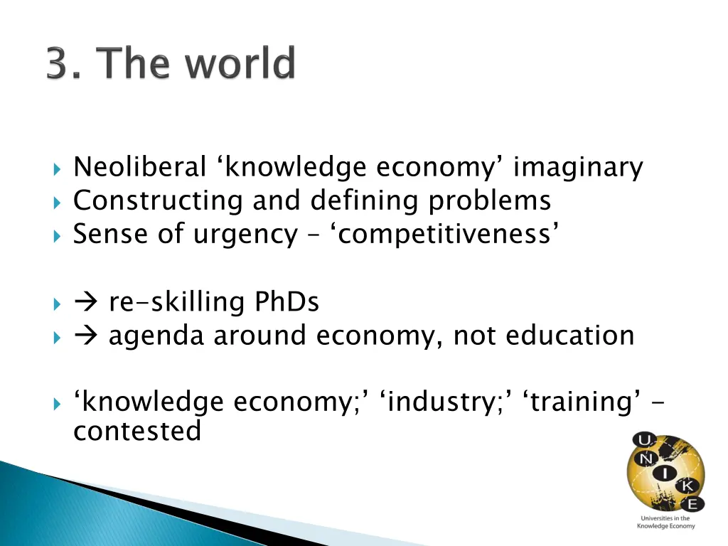 neoliberal knowledge economy imaginary