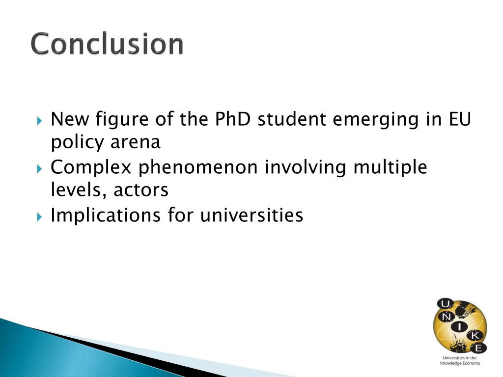 new figure of the phd student emerging