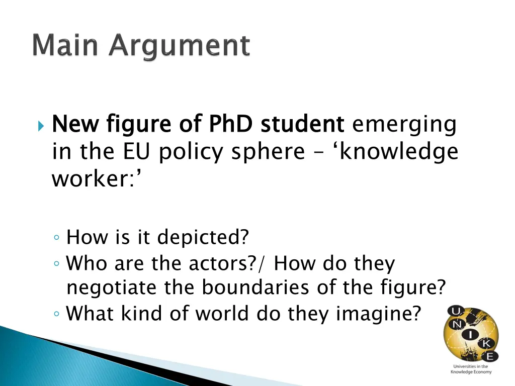 new in the eu policy sphere knowledge worker