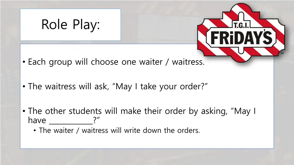 role play