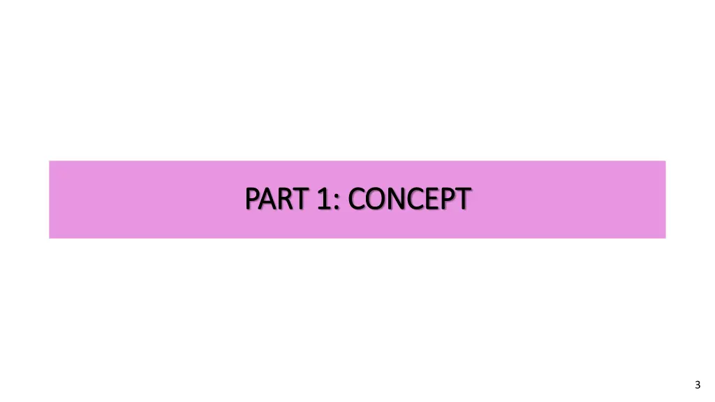 part 1 concept part 1 concept