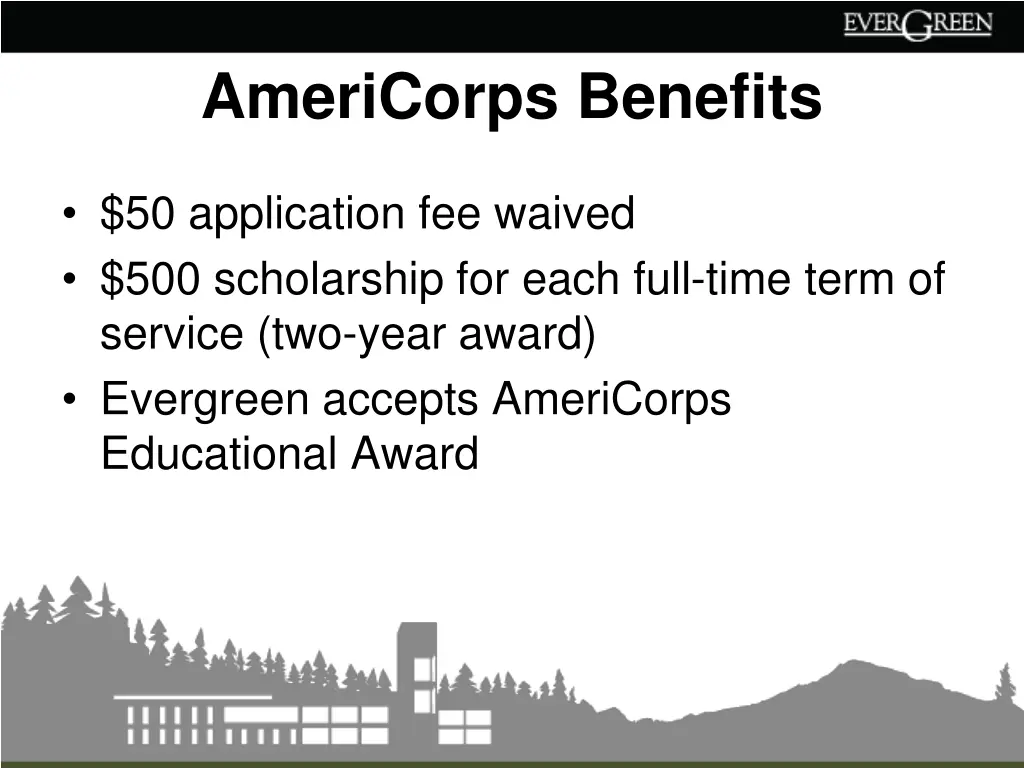 americorps benefits