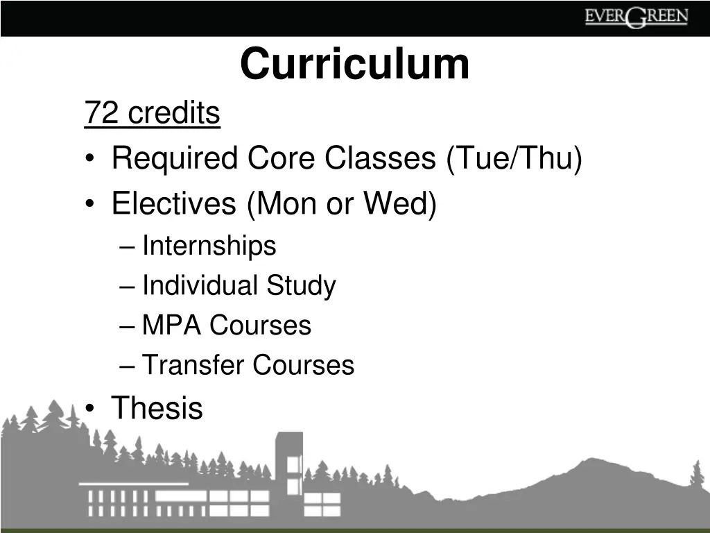 curriculum