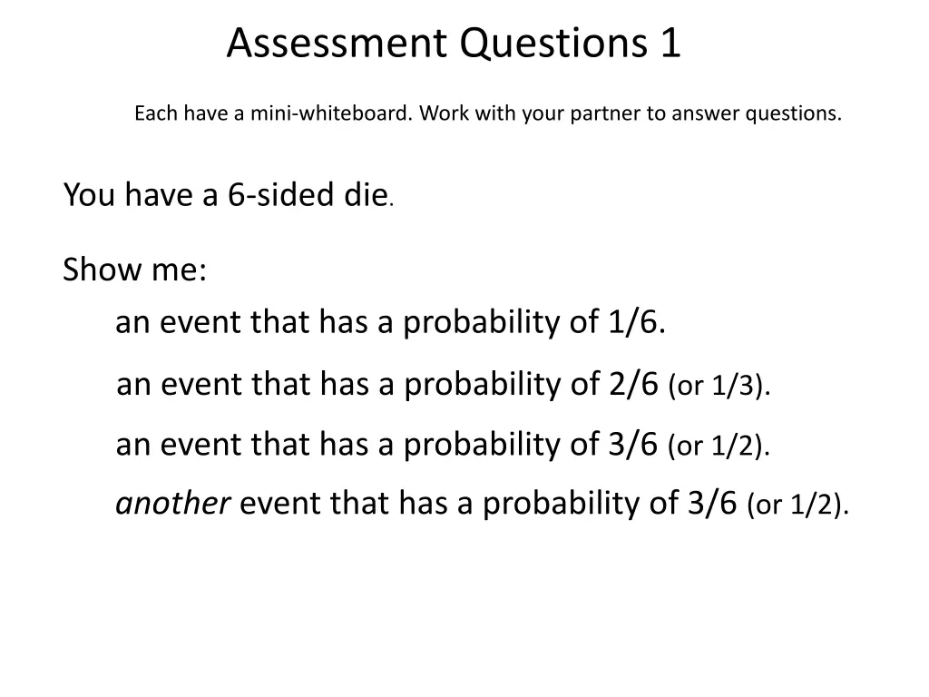 assessment questions 1