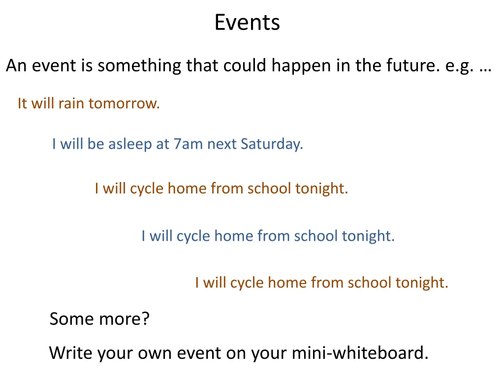 events