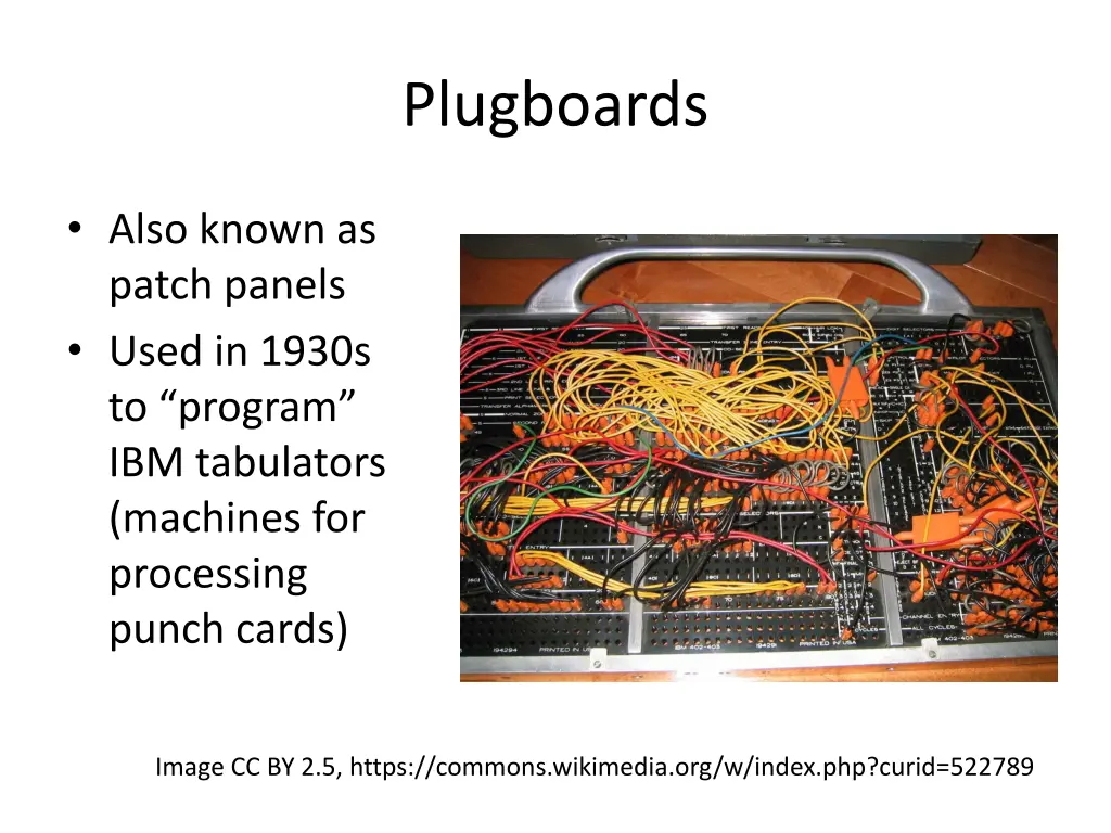 plugboards