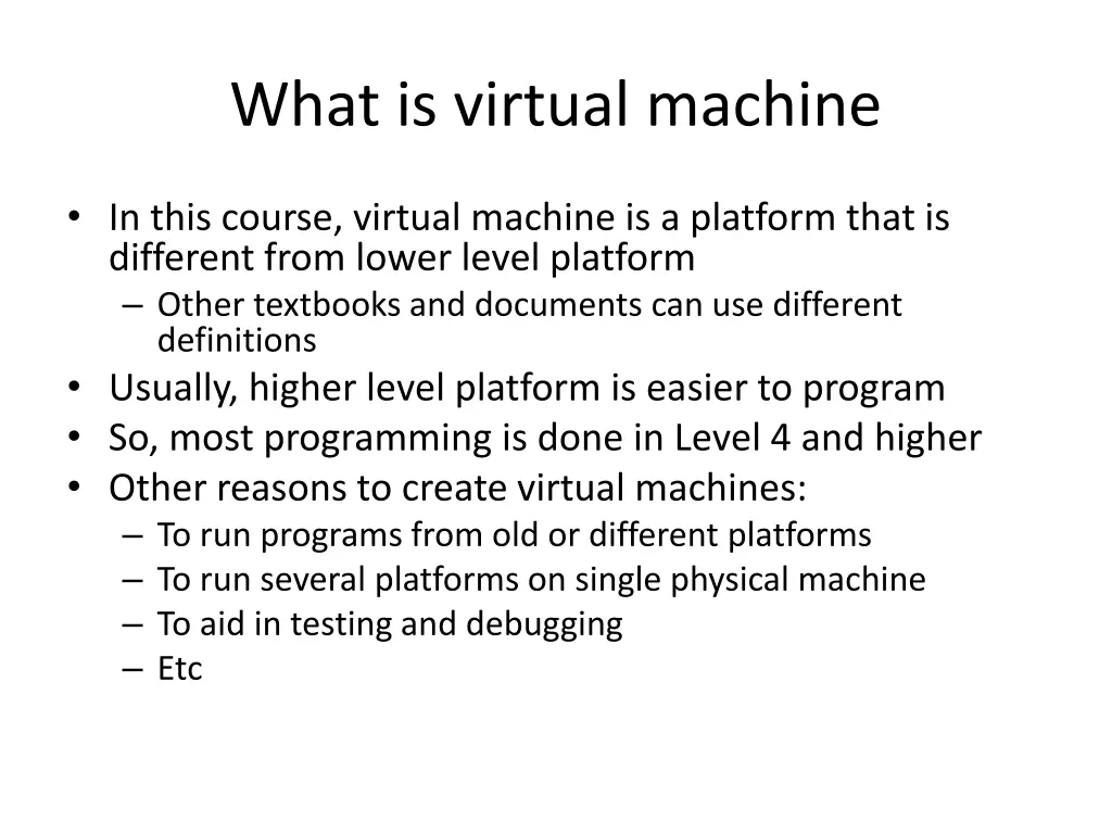 what is virtual machine