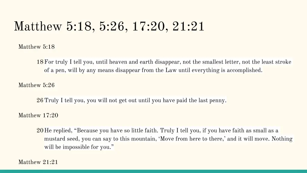matthew 5 18 5 26 17 20 21 21