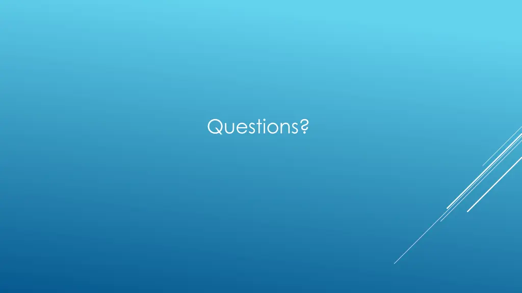 questions