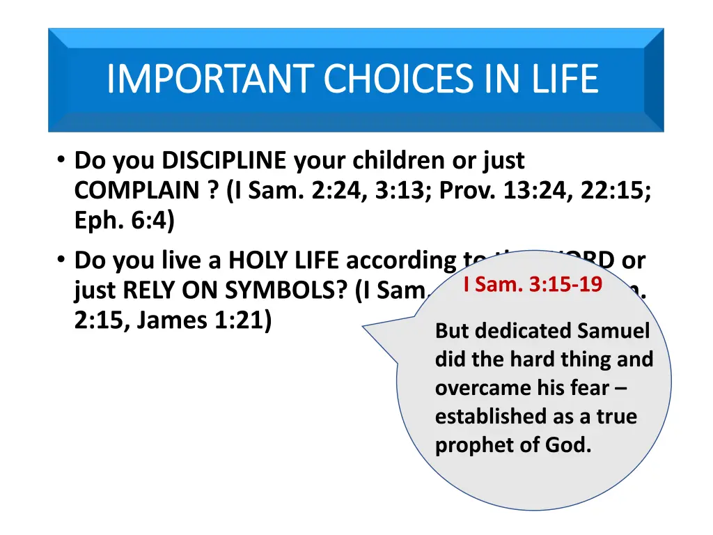 important choices in life important choices 1