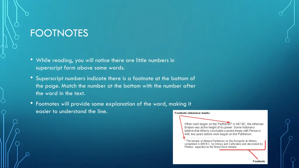 footnotes