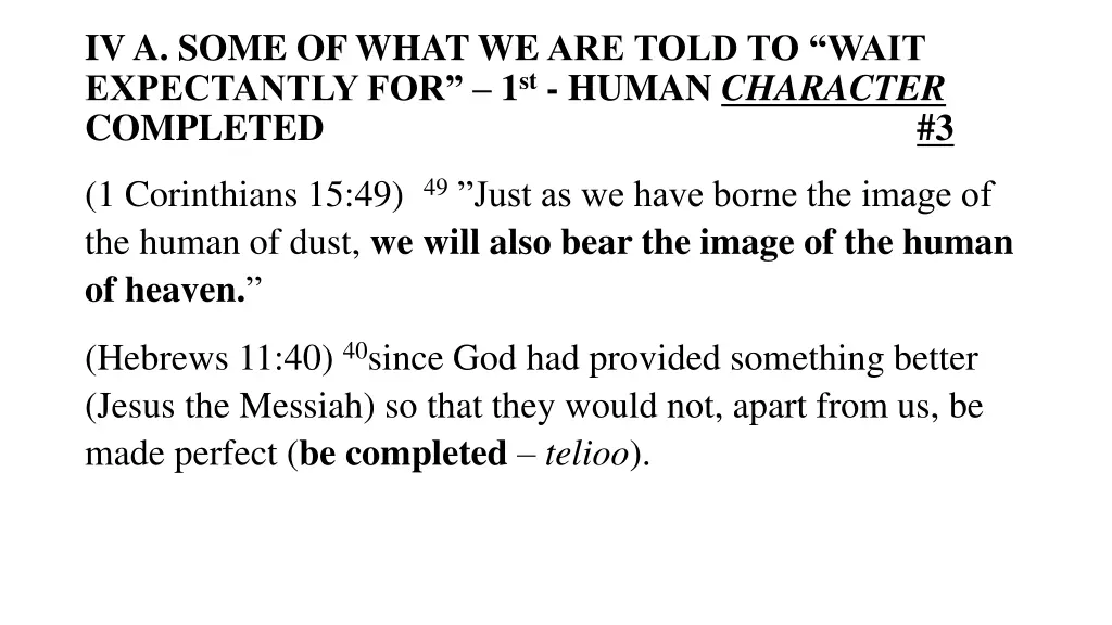 iv a some of what we are told to wait expectantly 2